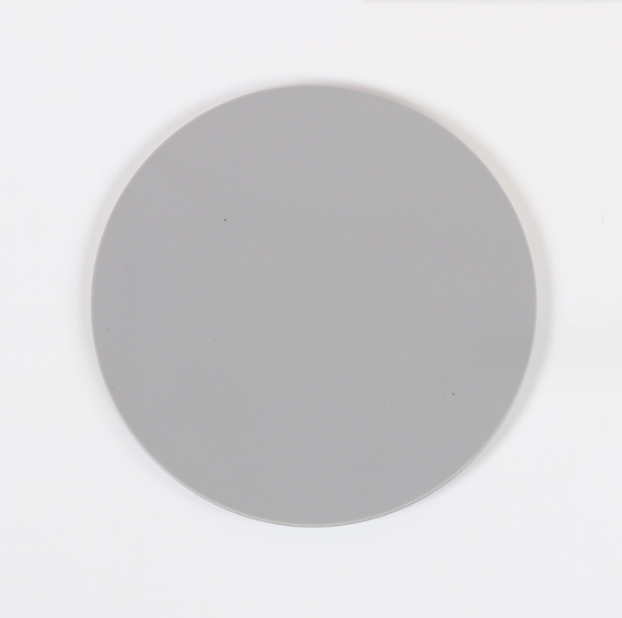 Table Mat Drink Coaster PVC Waterproof Heat Insulation Round Fashion Colorful Coasters