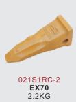 EX70 EX60 25S 25RC 021S TB00395 Excavator Flat Bucket Teeth Self-Cleaning