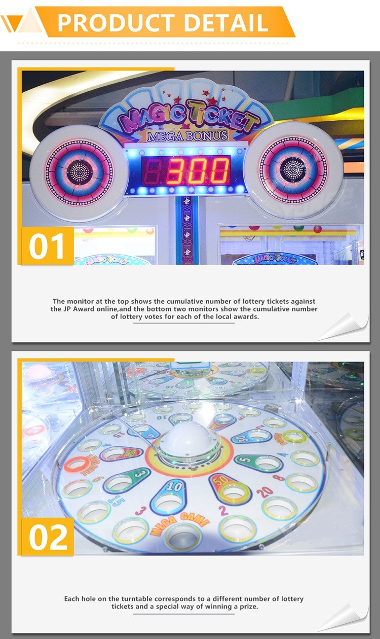 Dual Player Redemption Arcade Machines / Ball Drop Game Machine CE Certificate