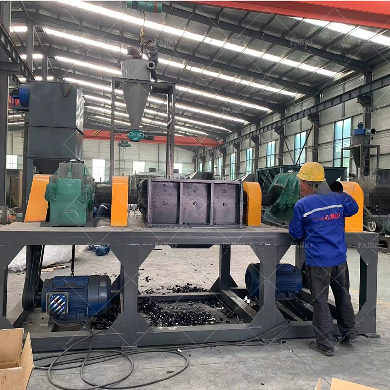 Stainless Steel Can Crushing Plastic Bottle Crusher Machine for Building Material Shops