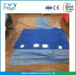 Hot Sale EO Sterile Disposable Femoral Angio Drape with full reinforced