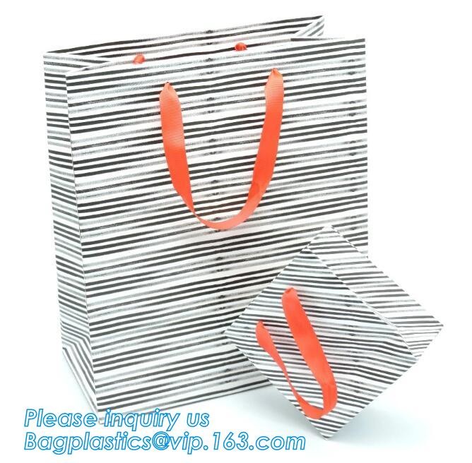 Laudry kraft bags, clothes bags, pack Recycled brown kraft paper bag twisted handles shopping packaging kraft paper bag