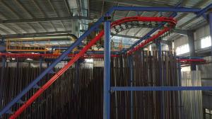 Quality Automatic Control Cabinet System Vertical Powder Coating Line Treatment Equipment 5000 Tons wholesale