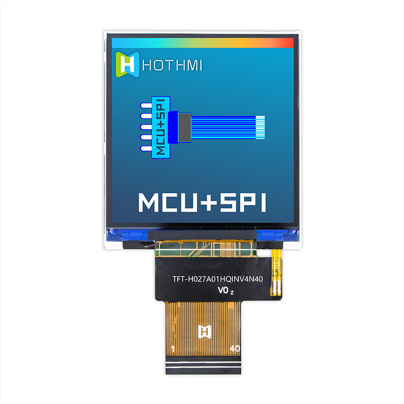 2.7 Inch IPS 320x320 Readable Sunlight TFT Display Panel MCU For Industrial Control
