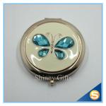 Shinny Gifts Fashionable Fancy Butterfly Design Folding Double Sides Metal