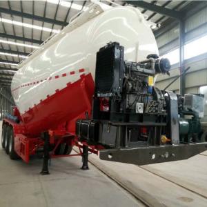 Quality 40m3 semi trailer cement tanker low price on sale wholesale