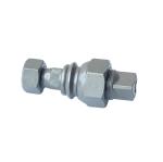 Galvanized Truck Wheel Bolts And Nuts 10.9 12.9 Grade For Mitsubishi, Isuzu