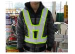 Neon Fluorescent Yellow Durable Reflective Vest Traffic Safety Equipment