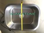Silver Stainless Steel Wash Basin , Simple Sink Fit Toilet And Kitchen