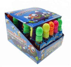 Quality Bird Shape Sour Spray Candy Beverage Spraying Sweets 25 ML 30 Bottles wholesale