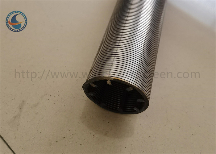 Stainless Steel 321 Water Well Screen Pipe Corrosion Resistant For Aquaculture
