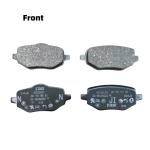 Automotive Brake Pads YL01520980 YL01599480 Peugeot 2008 Citroen Spare Parts