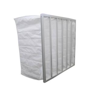 China Synthetic Fiber F5 Secondary Pocket Air Filters Particle Adsorption on sale