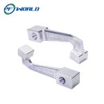 4 5 Axis OEM CNC Milling Parts 3D Printing Service Silver Color