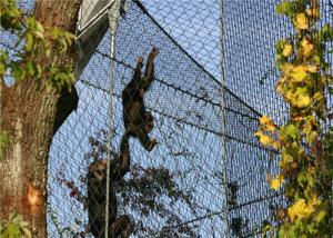 Quality Silver Stainless Steel Zoo Aviary Mesh Nonflammable Easy Maintenance wholesale