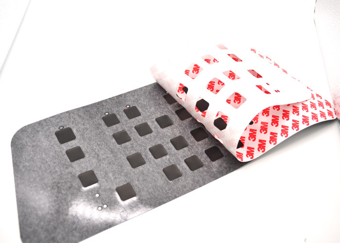Square Embossed Button Membrane Switch Panel For Medical Instrument