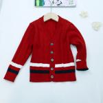In Stock 90-150 Size Old Fall Winter Kids Toddler Cardigans Baby Boys Buttons