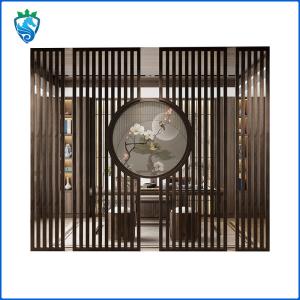 Quality T651 Decoration Aluminum Grille Background Wall Alloy Screen Custom Living Room wholesale