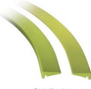 Quality Radius neck guides for PET bottle containers can neck profiles UHMW-PE low friction wearstrips wholesale