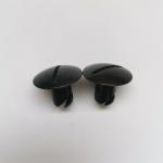 Universal OE NO. 7/16 x .450 Buttons Quarter Turn Dzus 1inch Black Dome Head