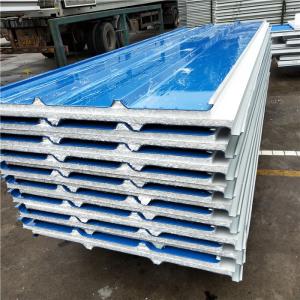 Quality strong and waterproof 30mm PVC eps sandwich panel with 12kg used for 10 years wholesale