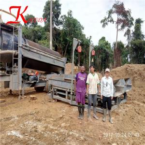 Quality 30TPH Portable Gold Trommel Wash Plant wholesale