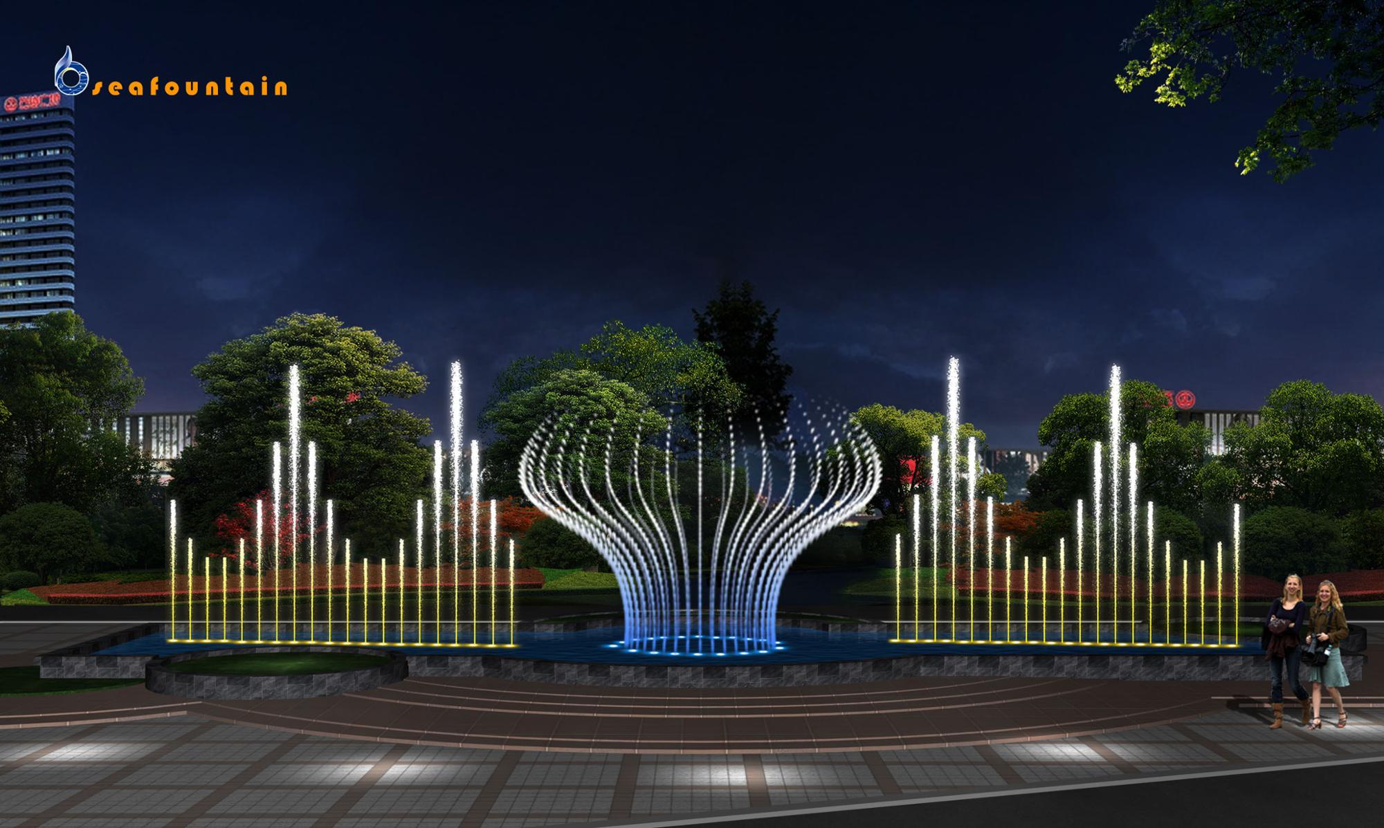 Customized easy and simple install water fountain