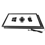 55 Inch Plastic IR Infrared Touch Panel Laptop Screen Frame Overlay For Monitor