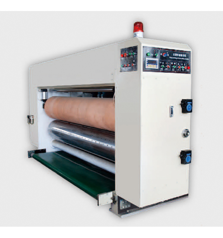 Cardboard Paper Feeding Flexo Printing Slotting Die Cutting Machine