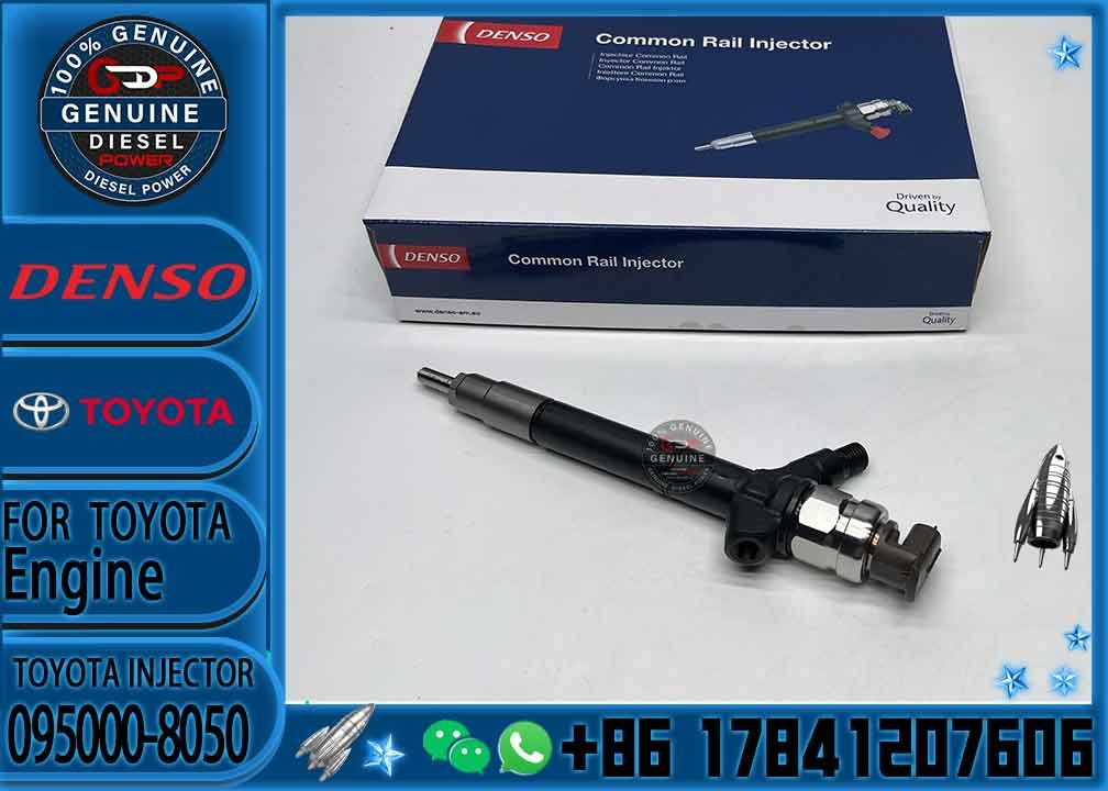 for TOYOTA 1VD-FTV Original Diesel Fuel Injector 8050 095000-8050 0950008050 23670-59018 23670-51040 Injector Nozzle