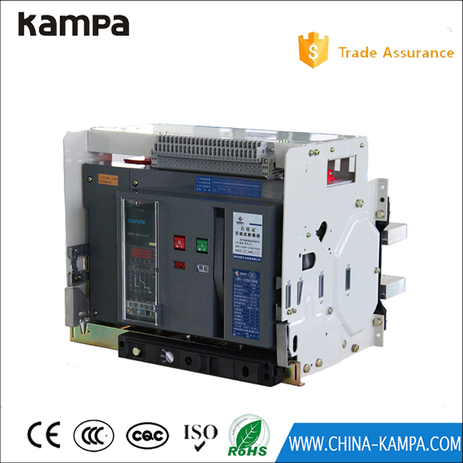 Air Circuit Breaker Kampa AC Dw45 Stype 3p 1250A 1600A 2000A Acb From China Supplier