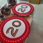 High Visibility Reflective Sheeting Road Sign for Aluminium/Steel Traffic Safety