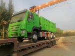 Manual Transmission Type 12.00r20 Tire Secondhand Sinotruck HOWO 6*4 Dump Truck