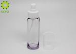 110ml Round PETG Body Wash Shampoo And Conditioner Bottles , Perfume Spray Pump