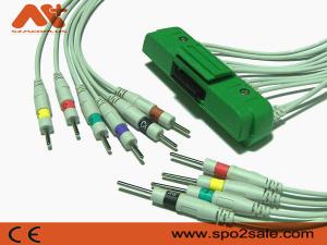 Quality EKG Patient Cable Ecg Nihon Kohden Cardiofax V 1550K, ECG-9522P ,ECG-1550 wholesale