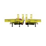 ABS Anti-lock Braking System 3 Axle 40-80 Tons Lowbed Semi Trailer to African