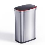 Smart Sensor Automatic 20L 16L Square Touchless Stainless Steel Sensor Trash Bin