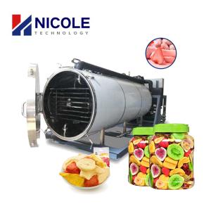 Quality Fruit Vegetable Vacuum Freeze Dryer Machine Low Consumption High Efficiency 50Kg wholesale