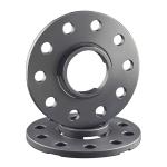 3 Prongs Precision Aluminum Wheel Spacers 10mm Anodized Black