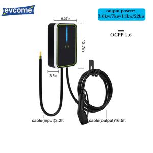 Quality Electric Car Wallbox Pulsar Plus Ev Charger Gun Line 3.6KW / 7KW / 11KW / 22KW wholesale