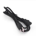 6 Ft Standard LED Grow Light Extension Cord 18 AWG Black Grow Light Cable