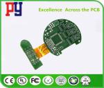 4 Polyimide Rigid Flex PCB Digital Television D Tinned Circuit Board Industry