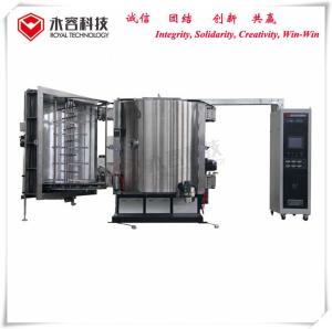 Quality Plastic Cosmetic Bottles Caps Thermal Evaporation Coating Unit Coating , PVD Metalizing Brilliant Colors wholesale
