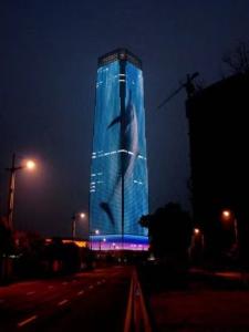 Quality Aluminum Alloy Curtain LED Screen with Smartphone App Control wholesale