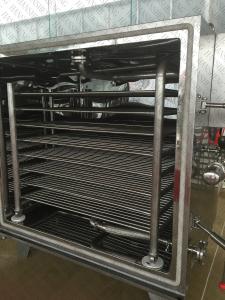 Quality 100kg Static Vacuum Tray Dryer For Chemical Polythene Materials wholesale