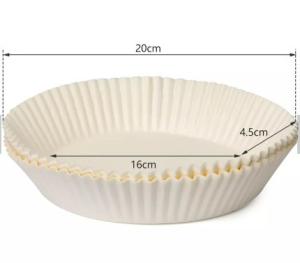 Quality Air Fryer Disposable Paper Liner Non Stick Round Parchment Paper Accessories wholesale