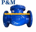 DN100 PN16 GG25 cast iron swing check valve