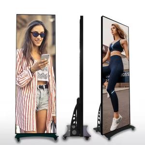 Quality ROHS Indoor Poster LED Display Mirror Screen 900cd Brightness wholesale