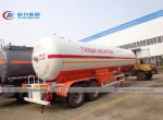 2 Axle 40.5M3 20MT Tank Semi Trailer For LPG Transportion tanker semi trailer