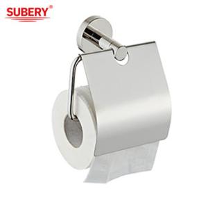 Quality Bathroom accessories Single Toilet Roll Paper Holder SUS304 polished chrome OEM ODM wholesale